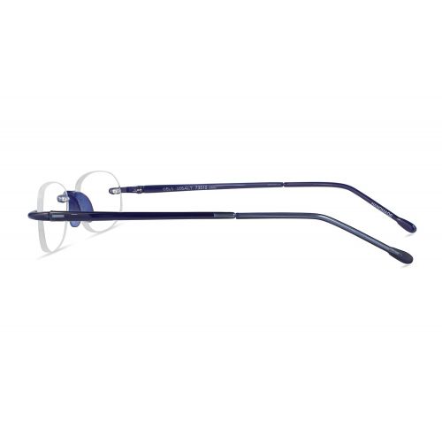  Scojo New York Gels - Lightweight Rimless Fashion Readers - The Original Reading Glasses for Men and Women - Cobalt Blue