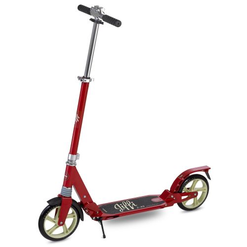  Scooride Jiffi J-40 Premium Folding Adult Kick Scooter - Red