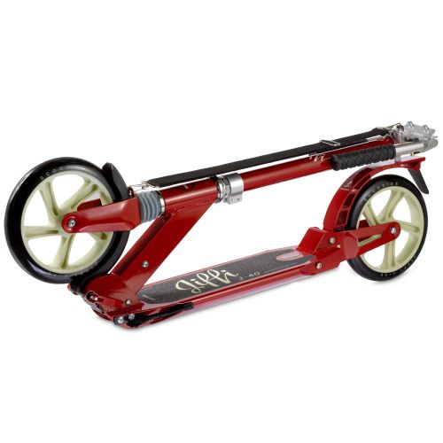  Scooride Jiffi J-40 Premium Folding Adult Kick Scooter - Red