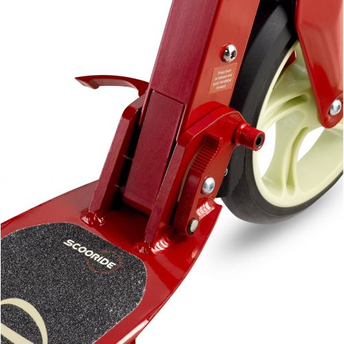  Scooride Jiffi J-40 Premium Folding Adult Kick Scooter - Red