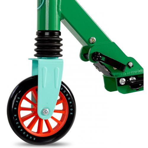  Scooride Skedaddle S-30 Premium Folding Kids Kick Scooter - Green