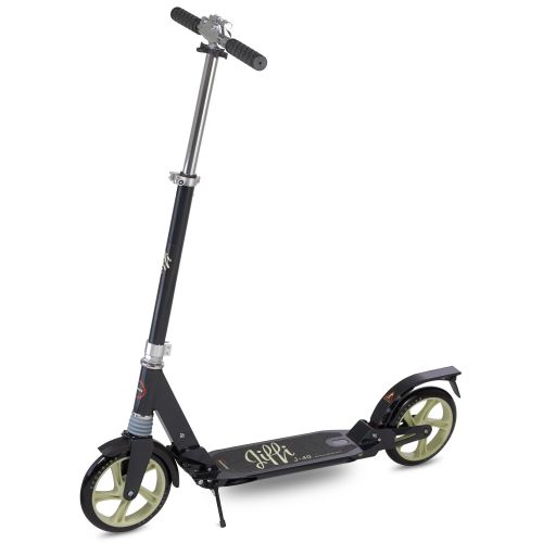  Scooride Jiffi J-40 Premium Folding Adult Kick Scooter- Black