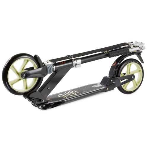  Scooride Jiffi J-40 Premium Folding Adult Kick Scooter- Black