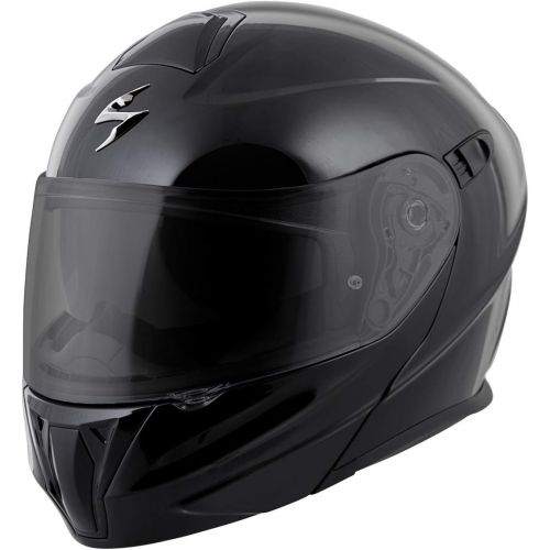  ScorpionExo EXO-GT920 Full Face Modular Helmet (Matte Black, Large)