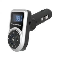 SCOSCHE BTFM3SR-SP BTFREQ Universal Bluetooth Hands-free Car Kit with FM Transmitter and 10-Watt USB Car Charger, Silver