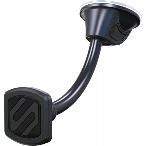  Scosche MAGWDM MagicMount Magnetic Suction Cup Phone Mount for Car, Black
