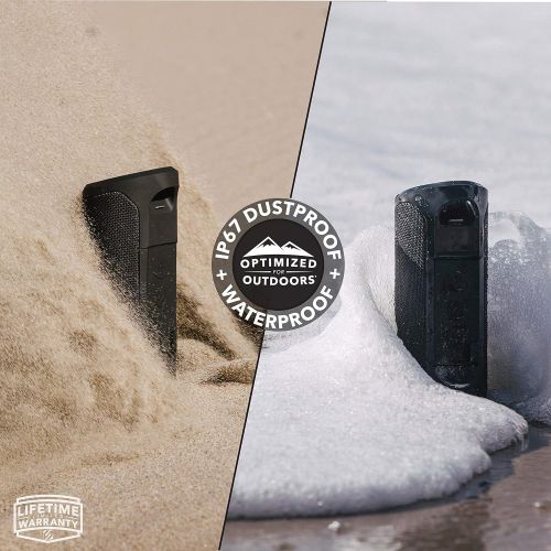  Scosche SCOSCHE BTMSC1 BoomBottle Rugged Waterproof Wireless Bluetooth Speaker with Integrated MagicMount for use with iPod, iPhone, Smartphones or Any Mobile Music Device (Black)