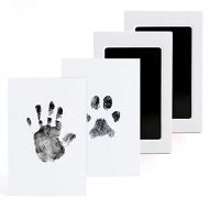 [아마존베스트]Baby Handprint and Footprint Ink Pads - 2 Pack - Paw Print Ink Kits - Non Toxic and Safe Print Kits for Babies and Pets - For Baby Shower Gift and Registry from Scotamalone