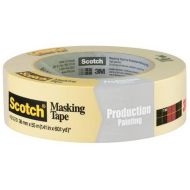 3M Scotch 2020 Painters Masking Tape, 20 lbs/in Tensile Strength, 60 yds Length x 1-1/2 Width, Tan (Pack of 8)