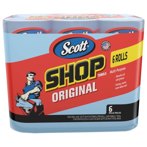  Scott Shop Towels, Pack of 6