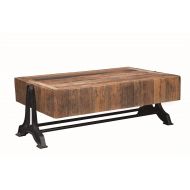 Scott Living 721788 Asherton Rectangular Coffee Table Natural Black