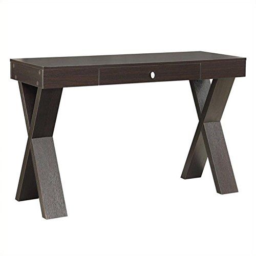  Scranton & Co Desk with Shelf - Espresso