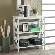 Scranton & Co 2 Shelf Bookcase in White