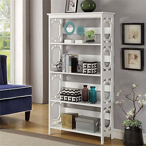  Scranton & Co 4 Shelf Bookcase in White