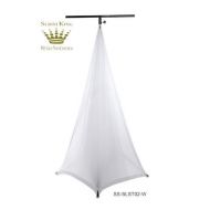 Scrim-King Scrim King Double Sided Lighting Stand Scrim, White