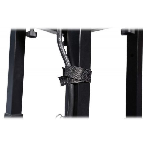  Rockville (1) Totem Light Stand+Black+White Scrims For American DJ Focus Spot Three Z