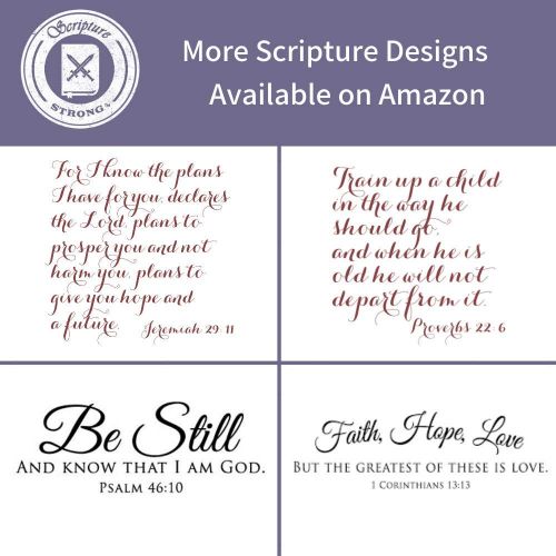  Scripture Strong 1 Samuel 1:27 | Best Muslin Baby Swaddle Blanket Gift Set | 100% Cotton Receiving...