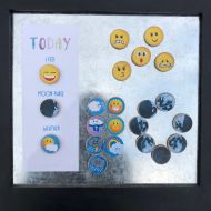 Scrogginsdesign Daily Chart Magnet Bundle / Emotions Magnets / Lunar Cycle Magnets / Weather Magnets / Educational Tools / Montessori