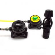 Scuba Sopras Sub SOPRAS TEK SCUBA REGULATOR YOKE OCTOPUS COMBO FREE YELLOW DIAMOND OCTO DIVING