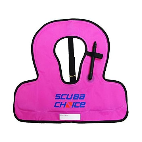  [아마존베스트]Scuba Choice Kids Snorkel Vest with Name Box, Purple