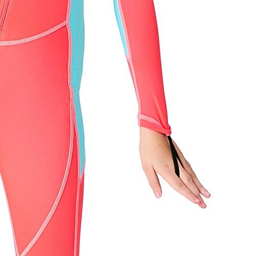  Scubadonkey 0.5 mm Lycra Full Body Quick Dry Wetsuit for Girls | UPF 50+ UV Protection | for Scuba Diving Surfing Fishing Kayaking Swimming