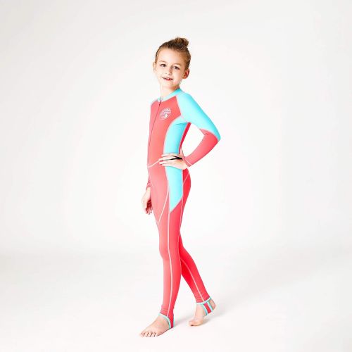  Scubadonkey 0.5 mm Lycra Full Body Quick Dry Wetsuit for Girls | UPF 50+ UV Protection | for Scuba Diving Surfing Fishing Kayaking Swimming