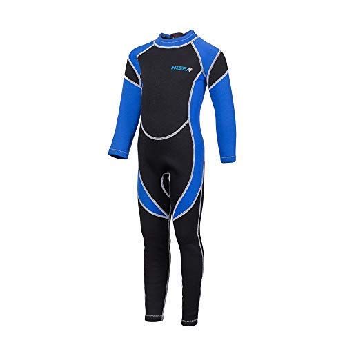  Scubadonkey 2.5 mm Neoprene Full Body Wetsuit for Kids | Jellyfish Repelling | for Scuba Diving Surfing Fishing Kayaking Swimming