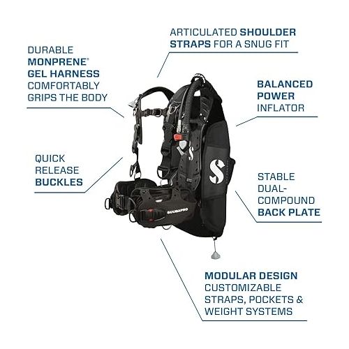 스쿠버프로 Scubapro Hydros Pro Mens BCD w/Balanced Inflator