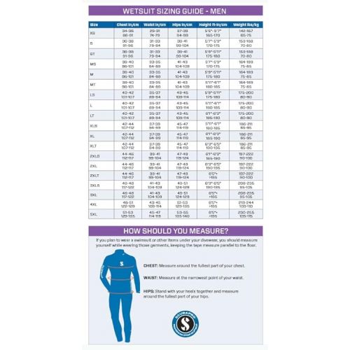 스쿠버프로 Scubapro Wetsuit - Definition Steamer 5mm Men's Diving Wetsuit