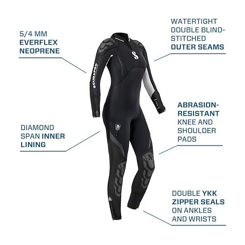 스쿠버프로 ScubaPro Women's Everflex Steamer 5/4mm Wetsuit