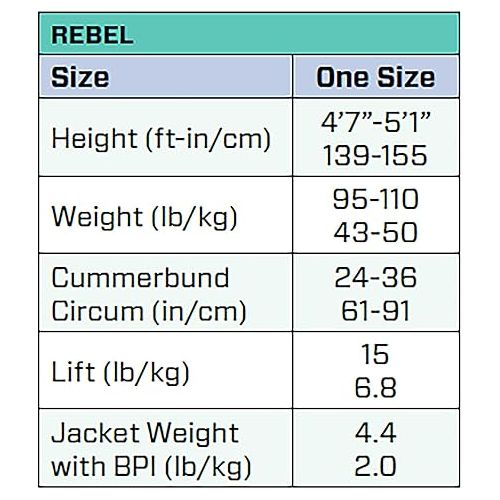 스쿠버프로 SCUBAPRO Rebel BCD, Small Diver