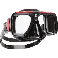 SCUBAPRO Solara Diving Mask, Black/Red