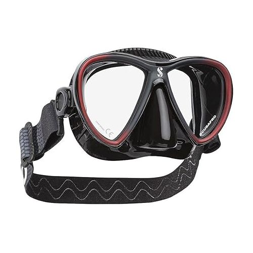 스쿠버프로 SCUBAPRO Synergy Trufit Twin Dive Mask (Yellow/Silver)