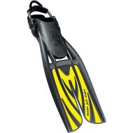 SCUBAPRO Twin Jet Max Diving Fin (Black/Yellow, Extra Large)