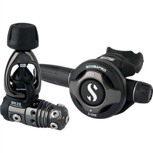 스쿠버프로 Scubapro MK25S600 Regulator, Limited Edition Black Tec