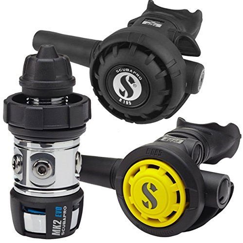 스쿠버프로 Scubapro ScubaPro MK2 Plus R195 Scuba Regulator Package with Octopus, Din Model