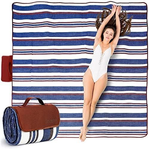  Scuddles Picnic Outdoor Blanket Park Blanket Beach Mat for Camping on Grass Oversized Seats Adults Water Resistant Picnic Mat