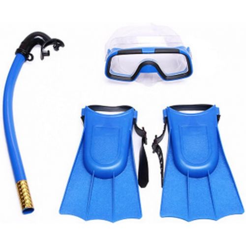  Sdkmah9 Kids Scuba Maske Schnorchel Set, drei Sets Tube Schnorchel Maske Anti Nebel Schwimmbrille Brille fuer Kinder Schwimmen Pool Tauchen gewebter Fuss Set