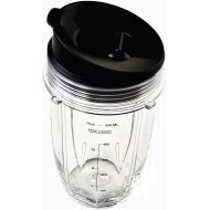 Sduck Replacement Parts for Nutri Ninja Blender, Small 18 oz. Cup with Sip & Seal Lid For 1000w Auto-iQ and Duo Blenders Nutri Ninja Blender Not for BL660 BL770 BL780 BL810 BL820 B