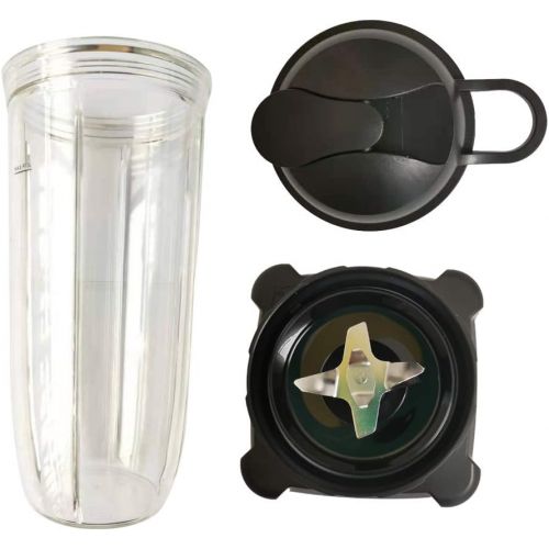  Sduck 32oz cup with lid and Blade Motor Base Ninja Replacement Parts for Ninja BL700 BL701 1200 NJ600 NJ602 NJ600WN BL701WM