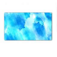 SeSDY Game Mouse Pad Large Simple Water Color Non-Slip Rubber Base Computer Laptop Large Table Pad Keyboard Pad (Color : 12, Size : 400 x 800mm)