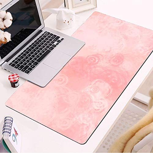  SeSDY Game Mouse Pad Large Simple Water Color Non-Slip Rubber Base Computer Laptop Large Table Pad Keyboard Pad (Color : 8, Size : 400 x 800mm)