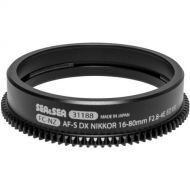 Sea & Sea 31188 Zoom Gear for Nikon AF-S DX NIKKOR 16-80mm f/2.8-4E ED VR Lens in Port on MDX Housing