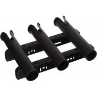 Sea Dog Line Sea-Dog 325039-1 Three-Pole Side Mount Rod Holder - Black