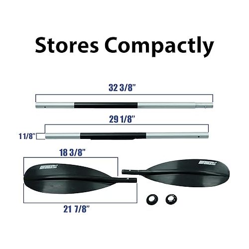 씨이글 Sea Eagle 4 Part Easy Pack Kayak Paddle (7'10