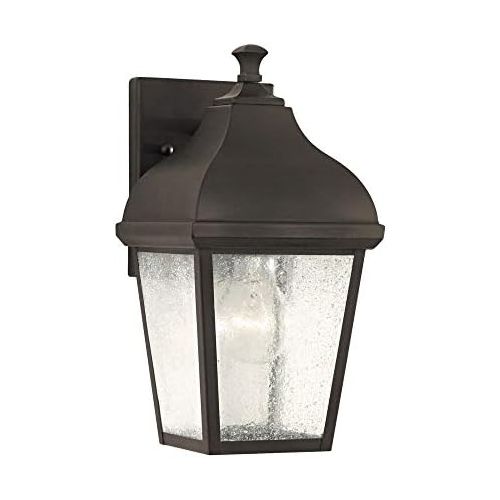  Feiss OL4001ORB Terrace Outdoor Patio Lighting Wall Lantern, Bronze, 1-Light (6W x 12H) 60watts