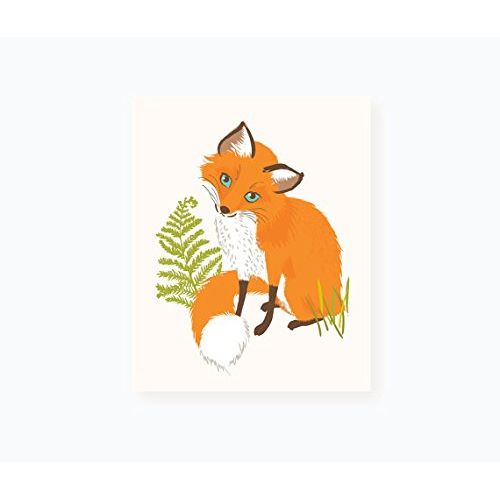  Sea Urchin Studio Print Set, Woodland Forest Friends