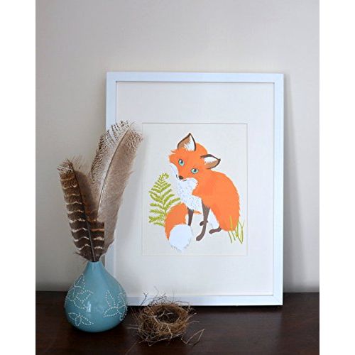  Sea Urchin Studio Print Set, Woodland Forest Friends