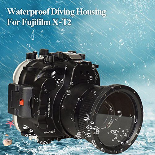  Sea frogs Underwater Camera Diving Waterproof Housing case for Fujifilm X-T2 130FT40M