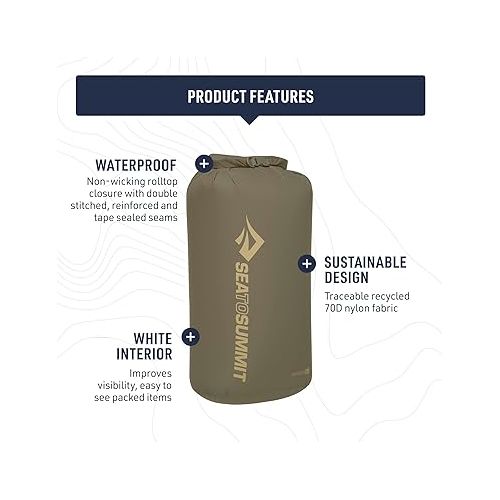  Sea to Summit Lightweight Dry Bag, Multi-Purpose Dry Storage